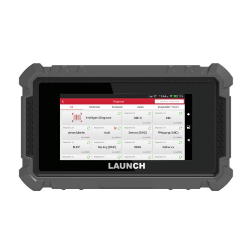 2026 LAUNCH Creader Professional 719I Supports CAN FD and DOIP, Full OBD Functions, 24 Reset Services, LAUNCH AI, Lifetime Free Upgrade