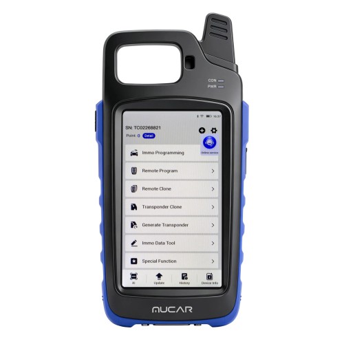 THINKCAR MUCAR KEY581 Key Programmer ALL-IN-ONE Professional Key Programming & OBDⅡ Diagnostic Tool