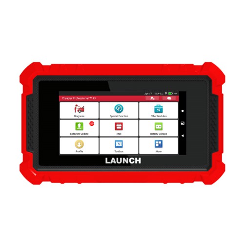 LAUNCH Creader Professional 719X Supports CAN FD and DOIP, Full OBD Functions, 24 Reset Services, LAUNCH AI, Lifetime Free Upgrade