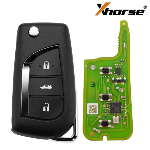 XHROSE XETO00EN FENG.T Style Super Remote Key Foldable 3 Buttons 5pcs/lot