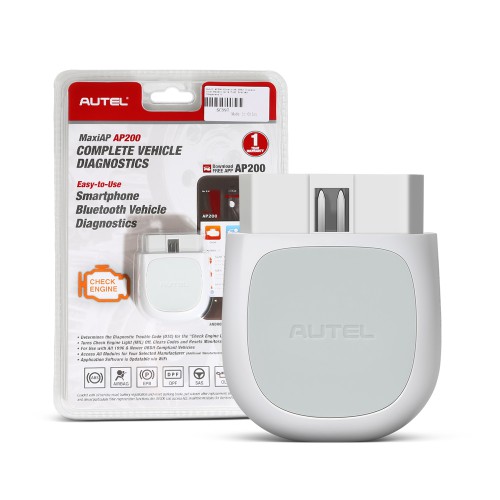 Secondo-mano 95% nuovo Autel MaxiAP AP200 Bluetooth OBD2 Scanner Lettore di Codice con Diagnosi di Sistemi Completi Multi-Lingue Incluso Italiano