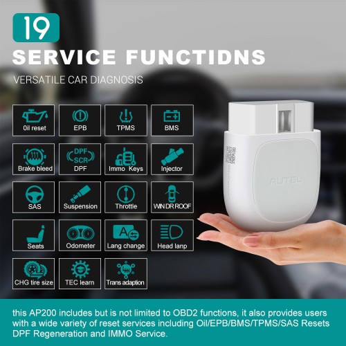 Secondo-mano 95% nuovo Autel MaxiAP AP200 Bluetooth OBD2 Scanner Lettore di Codice con Diagnosi di Sistemi Completi Multi-Lingue Incluso Italiano