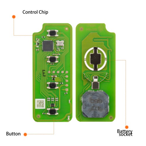 XHORSE XSMS01EN 4 Buttons XM38 Smart Remote