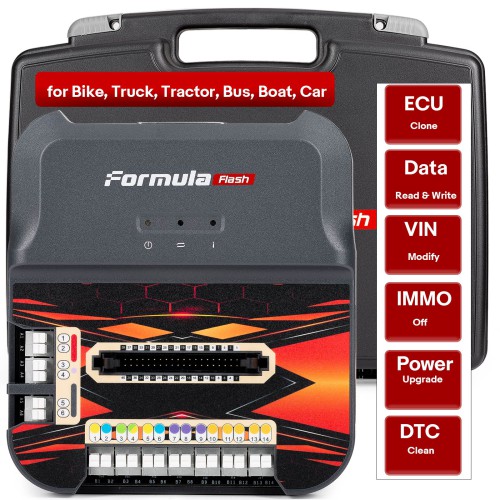95% Nuovo-Seconda Mano FormulaFLash ECU TCU Chip Tuning Programmer Supports Update Online BMW special software 6 months Get Winols 4.7/Winols