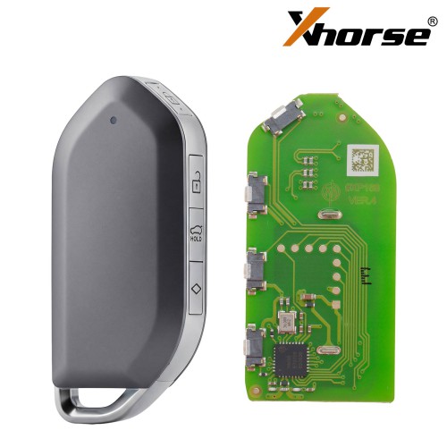 XHORSE XSKA86EN QI.Y EV XM38 Smart Key Basalt Gray 4 Buttons