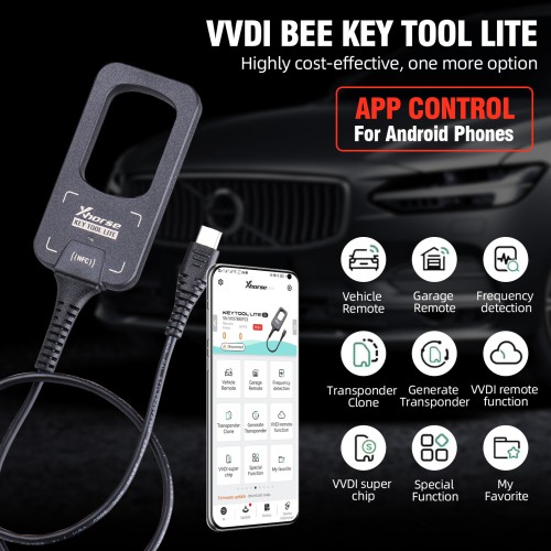 Xhorse XDKML0EN Key Tool Lite with Universal B5 Remote Keys XKB520EN