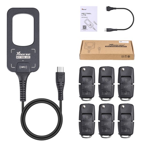 Xhorse XDKML0EN Key Tool Lite with Universal B5 Remote Keys XKB520EN