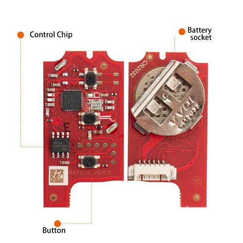 XHORSE XKMA20EN MA.ZD Style 2nd Generation Wired Remote Key Folding 3 Buttons