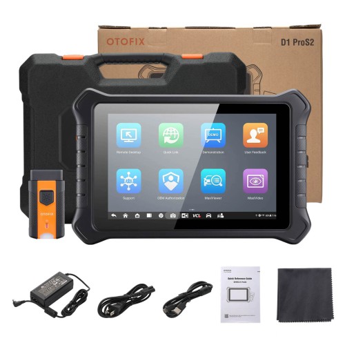 2026 OTOFIX D1 ProS2 10.1 inch Diagnostic Tool with 11600mAh Battery Supports ECU Coding, 40+ Service, FCA AutoAuth, 2-Year Update Replace D1