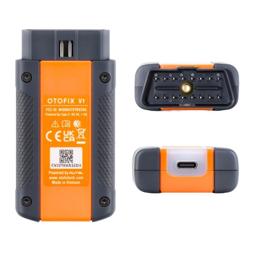 2026 OTOFIX D1 ProS2 10.1 inch Diagnostic Tool with 11600mAh Battery Supports ECU Coding, 40+ Service, FCA AutoAuth, 2-Year Update Replace D1