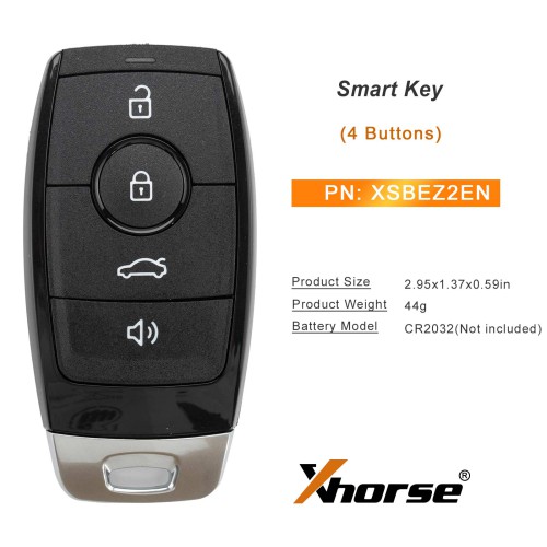 XHORSE XSBEZ2EN XM38 Smart Key 4 Buttons