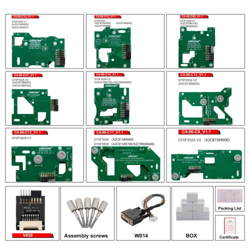 OBDSTAR Solderfree MQB(5A)V850 Adapter Kit