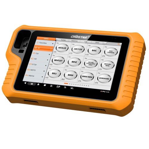 95% Nuovo (FULL Versione) OBDSTAR X300 Classic G3 Key Programmer con Full License Airbag Mileage ECU e Test Platform
