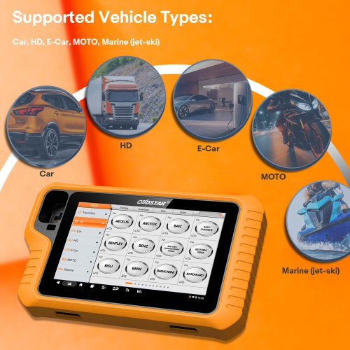 95% Nuovo (FULL Versione) OBDSTAR X300 Classic G3 Key Programmer con Full License Airbag Mileage ECU e Test Platform