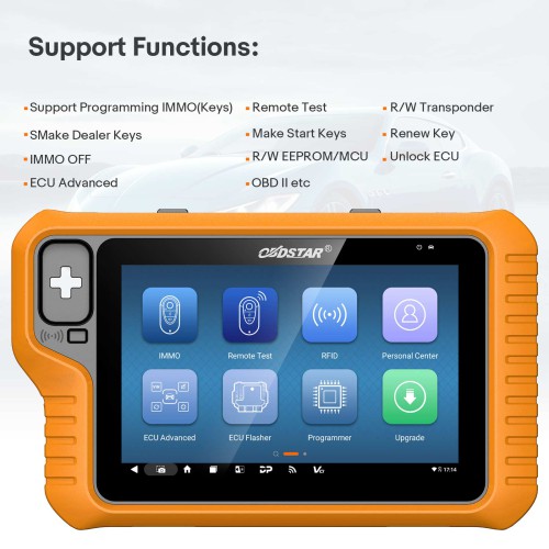 95% Nuovo (FULL Versione) OBDSTAR X300 Classic G3 Key Programmer con Full License Airbag Mileage ECU e Test Platform