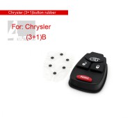 Remote Key Rubber (Small Button) For Chrysler 3+1 Button 5pcs/Lot