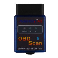 AUGOCOM A2 ELM327 Vgate Scan Advanced OBD2 Bluetooth Scan Tool (Support Android And Symbian) Software V2.1