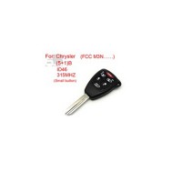 Chrysler Remote key 5+1 Button ID46 315MHZ FCC M3N (Small Button)