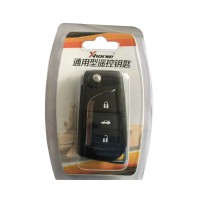 XHORSE Toyota Style Wireless Universal Remote Key 3 Buttons for VVDI Key Tool 5pcs/lot