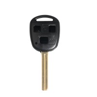Lexus remote key shell 3 button without logo TOY40(long)