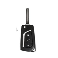 3button Flip Key For Toyota 433 1pc