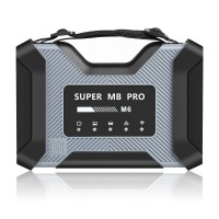 SUPER MB PRO M6 Wireless Star Diagnosis Tool with Multiplexer + Lan Cable + Main Test Cavo Spedizione Gratuita da DHL