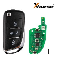 XHORSE VVDI2 DS Type Wireless Universal Remote Key 3 Buttons 10pcs/lot