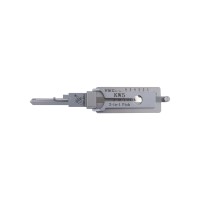 Abdun ABUDU KW5 Flat Milling Single Track Opening and Reading Teeth 2-in-1 Tool, Tooth Depth (6-cut) IC CARD: 312
