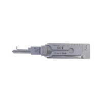 Abdun ABUDU SC1 (Schlage) Flat Milling Single Track Opening and Reading Teeth 2-in-1 Tool, Tooth Depth (5-cut) IC CARD: 871