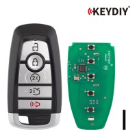 KEYDIY KD ZB21-5 Universal Smart Remote Key 4+1 Buttons for Ford Type 5pcs/Lot