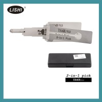 LISHI YA4R/Y13 Flat Milling Tool 2-in-1 Pick & Decoder for Cabinet, Drawers, Utilities, Canopy