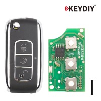 KEYDIY KD B07-3 Universal Flip Remote Key 3 Buttons for Bentley Type 5 pezzi/Lot