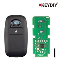 KEYDIY KD ZB63-2 Universal Smart Remote Key 2 Buttons 5pezzi/Lot