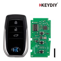 KEYDIY KD TDB01-3 Universal Smart Remote Key 3 Buttons for Toyota Type 5pcs/Lot