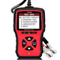 VIDENT iBT200 9V-36V Tester batteria per Veicoli Passeggeri 12V e Camion Pesanti 24V Analizzatore Batteria Auto da 100 a 2000CCA