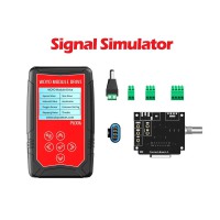 WOYO PL006 Automobile 12V Vehicle Injector Solenoid Valve Stepper Motor Auto Signal Simulator Ignition Coil Tester with Screen 4.5inch