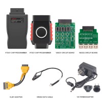 VIDENT iODO Master520 Pro Professional Odometer Adjustment Tool With Chip Programming Packages, OBD2 + Odometer Adjustment + Oil Reset, Read/Write ECU