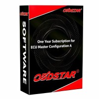 One Year Software Subscription for OBDSTAR ECU Master Configuration A Passenger Car ECM BCM TCM