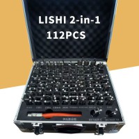 LISHI  2-in-1 Pick & Decoder Set, 112 Pieces