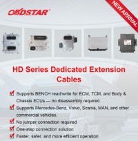 OBDSTAR ECU MASTER Configuration C HD Series Dedicated Extension Cables 25 Pieces