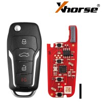 XHORSE XEFO21EN FOR.D Style Second Generation Super Remote Flip 4 Buttons 5pcs/Lot