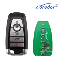 Lonsdor FO3H-0C Ford Style High Frequency Smart Key 902MHZ /868MHZ Supports ID46 ID49 Type