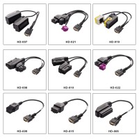 OBDSTAR ECU MASTER C Configuration HD Series Dedicated Extension Cable Set 19 Pieces of Cables