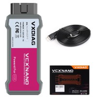 VXDIAG VCX NANO For Renault All Systems Diagnostic Tool J2534 ECU Coding & Programming OBD2 Scanner