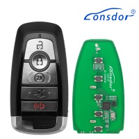 LONSDOR FO30 Series Smart Key FO30-02 Low Frequency 315/433 MHz 5 Buttons for Ford