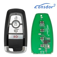 LONSDOR FO30 Series Smart Key FO30-06 Low Frequency 315/433 MHz 4 Buttons for Ford