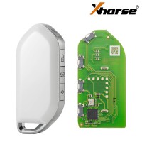 XHORSE XSKA85EN XM38 Smart Key Pearl White 4 Buttons