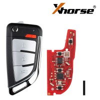 Xhorse XEKF20EN Super Remote Knife Flip 4 Buttons Built-in Super Chip for VVDI Tools 5pcs/lot