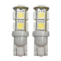 T10 9 SMD 5050 White LED Car Light Bulb Lamp DC12V 10pcs/lot