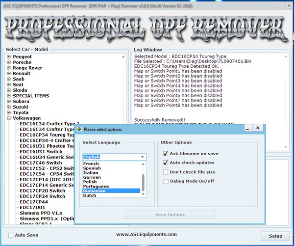 Professional DPF/EGR Remover Software Display-04